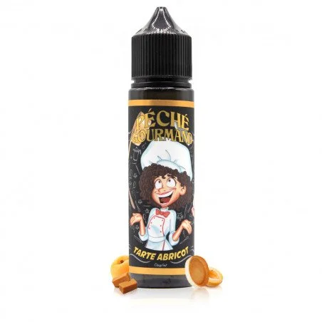 Péché Gourmand - Tarte Abricot 0mg 50 ml - Liquidelab